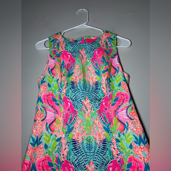 Lilly Pulitzer Mila Shift Dress multi reflections size 2 - Picture 3 of 7